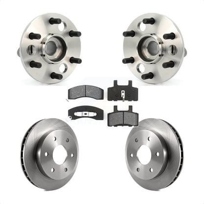 [Avant] Kit d'ensemble roulement de roue et moyeu pour Chevrolet K1500 Suburban K2500 GMC 6 Lug Wheels KBB-105858
