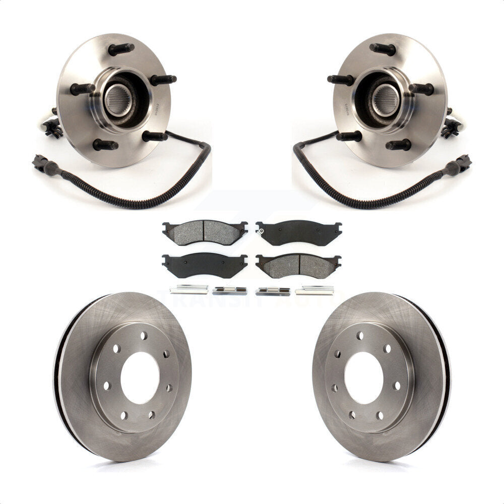 [Avant] Kit d'ensemble roulement de roue et moyeu pour 1999 Ford F-150 4WD avec 4-Wheel ABS 7 Lug Wheels KBB-105867