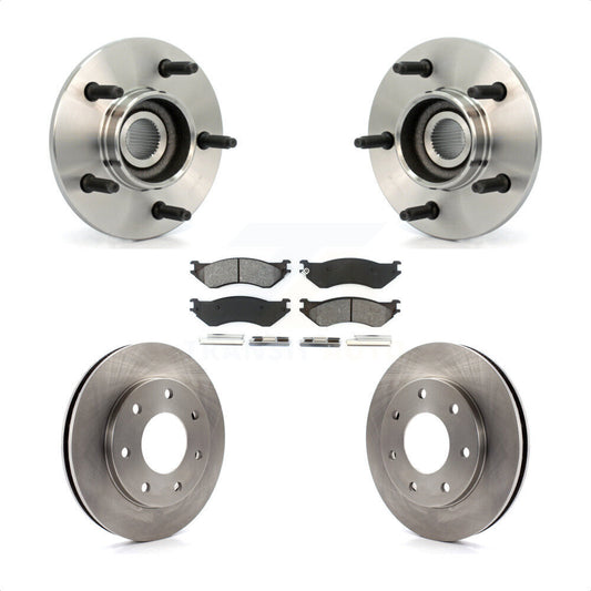 [Avant] Kit d'ensemble roulement de roue et moyeu pour 1999 Ford F-150 4WD avec 2-Wheel ABS 7 Lug Wheels KBB-105871