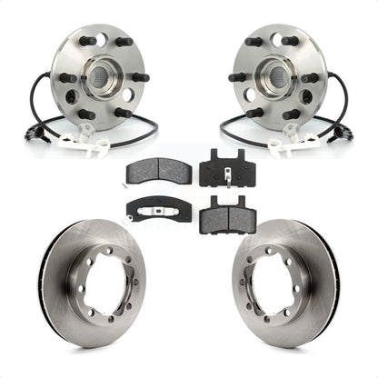 [Avant] Kit d'ensemble roulement de roue et moyeu pour 1998-1999 Chevrolet Tahoe 4WD avec DIESEL engine 6 Lug Wheels KBB-105875