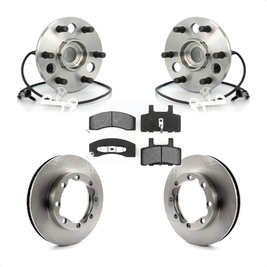 [Avant] Kit d'ensemble roulement de roue et moyeu pour 1998-1999 Chevrolet Tahoe 4WD avec DIESEL engine 6 Lug Wheels KBB-105875