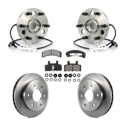 [Avant] Kit d'ensemble roulement de roue et moyeu pour Chevrolet K1500 GMC Suburban Tahoe Yukon K2500 Cadillac Escalade KBB-105877