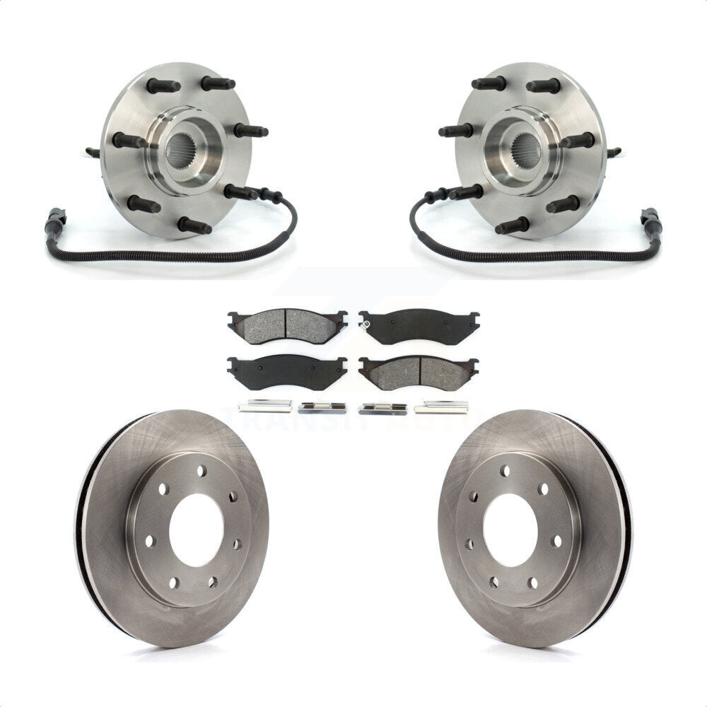 [Avant] Kit d'ensemble roulement de roue et moyeu pour Ford F-150 Heritage F-250 7 Lug Wheels 4WD avec 4-Wheel ABS KBB-105882