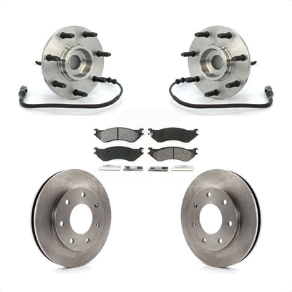 [Avant] Kit d'ensemble roulement de roue et moyeu pour Ford F-150 Heritage F-250 7 Lug Wheels 4WD avec 4-Wheel ABS KBB-105882