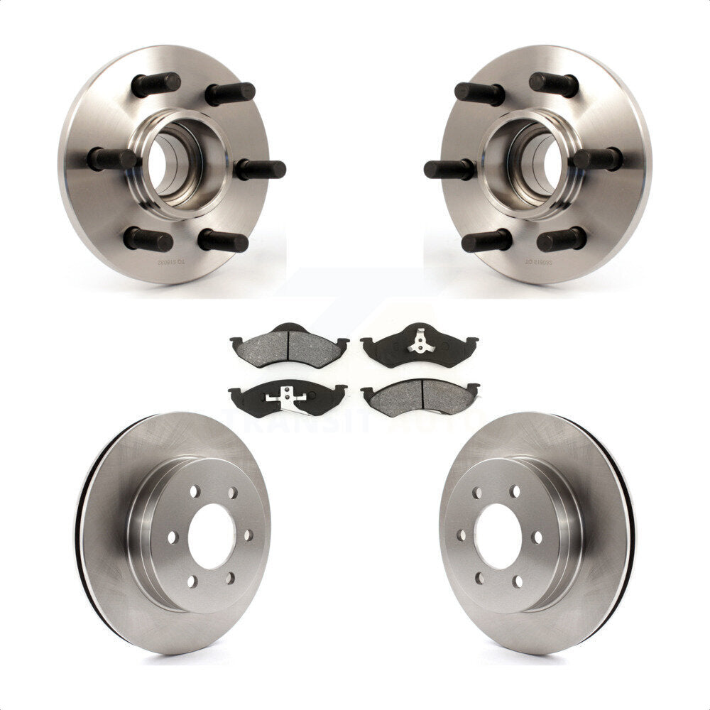 [Avant] Kit d'ensemble roulement de roue et moyeu pour 1999 Dodge Dakota Durango RWD avec 2-Wheel ABS KBB-105885
