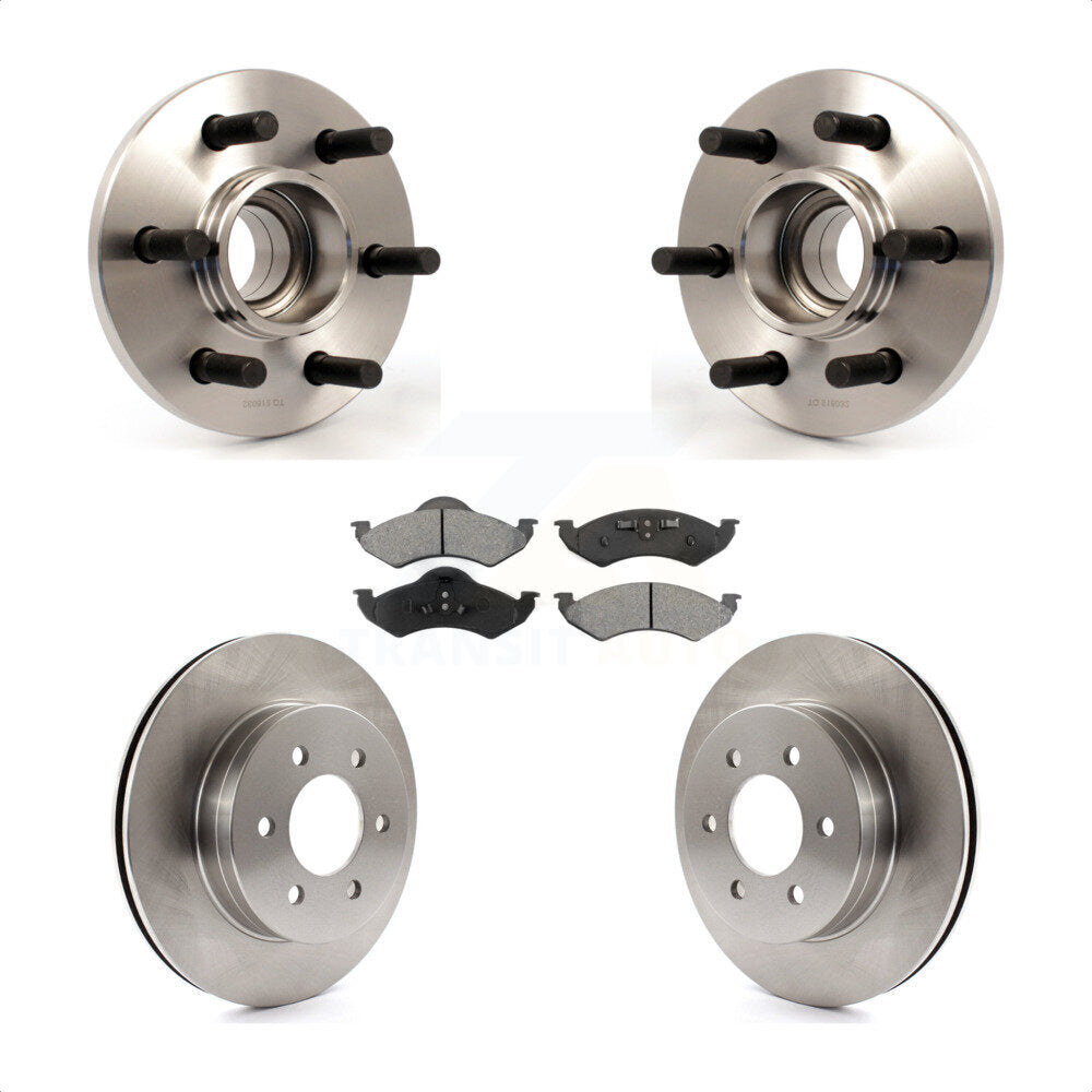 [Avant] Kit d'ensemble roulement de roue et moyeu pour 2000-2002 Dodge Dakota Durango RWD avec 2-Wheel ABS KBB-105886