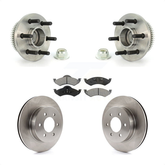 [Avant] Kit d'ensemble roulement de roue et moyeu pour 2000-2002 Dodge Dakota Durango RWD avec 4-Wheel ABS KBB-105890 par Transit Auto