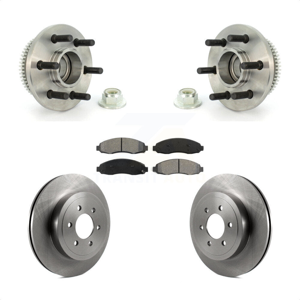 [Avant] Kit d'ensemble roulement de roue et moyeu pour 2003-2004 Dodge Dakota RWD avec 4-Wheel ABS KBB-105892 par Transit Auto