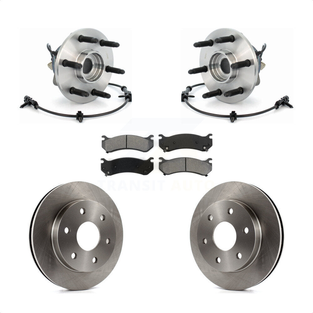 [Avant] Kit d'ensemble roulement de roue et moyeu pour Chevrolet Silverado 1500 GMC Tahoe Sierra Suburban Yukon Avalanche XL Cadillac Escalade Express 2500 Classic ESV EXT Savana KBB-105893