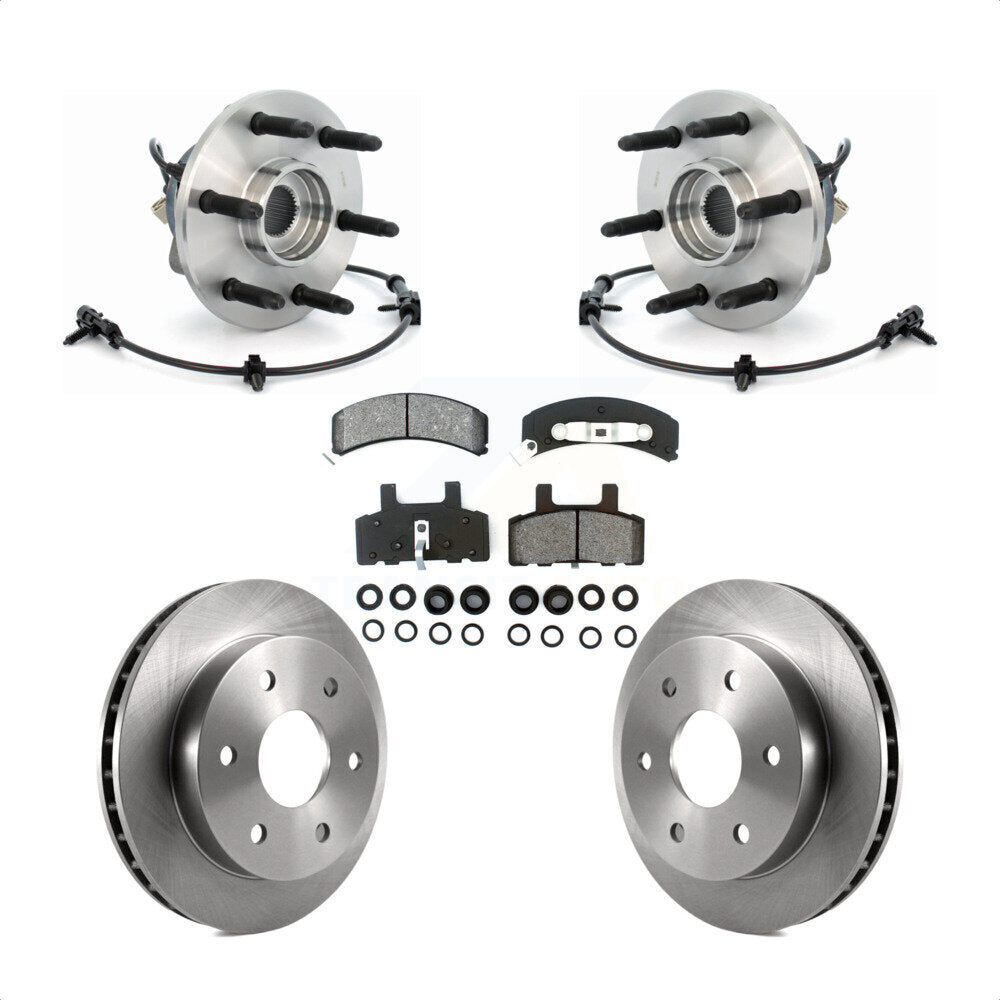 [Avant] Kit d'ensemble roulement de roue et moyeu pour 2000 Chevrolet Tahoe Base LT LS avec 4WD Rear Drum Brakes KBB-105895