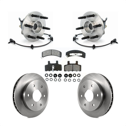 [Avant] Kit d'ensemble roulement de roue et moyeu pour 2000 Chevrolet Tahoe Base LT LS avec 4WD Rear Drum Brakes KBB-105895
