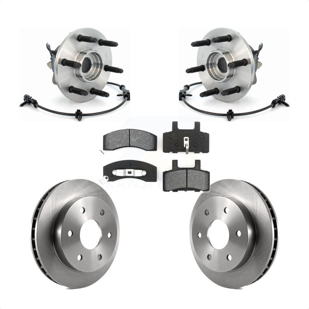 [Avant] Kit d'ensemble roulement de roue et moyeu pour 2000 Chevrolet Tahoe Base LT LS avec 4WD Rear Drum Brakes KBB-105896