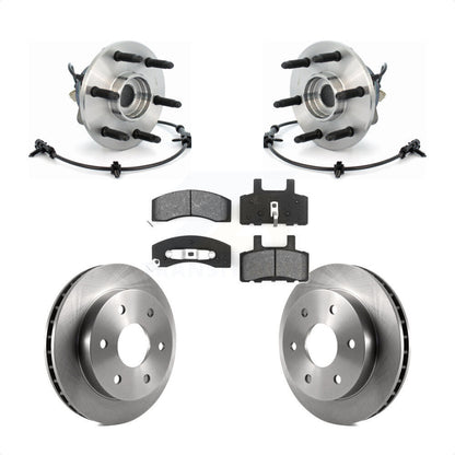[Avant] Kit d'ensemble roulement de roue et moyeu pour 2000 Chevrolet Tahoe Base LT LS avec 4WD Rear Drum Brakes KBB-105896