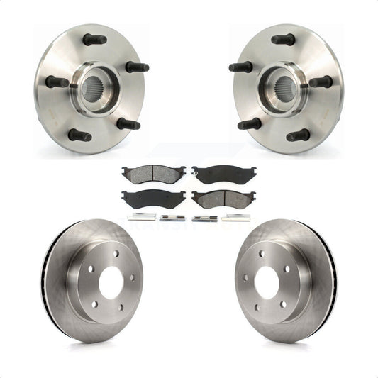 [Avant] Kit d'ensemble roulement de roue et moyeu pour 2000-2001 Dodge Ram 1500 4WD avec 2-Wheel ABS KBB-105897 par Transit Auto