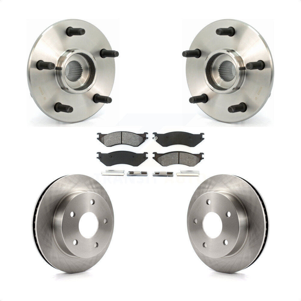 [Avant] Kit d'ensemble roulement de roue et moyeu pour 2000-2001 Dodge Ram 1500 4WD avec 2-Wheel ABS KBB-105897