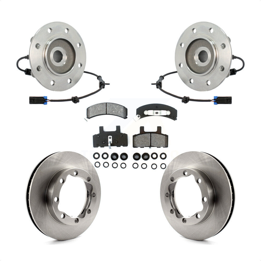[Avant] Kit d'ensemble roulement de roue et moyeu pour 1999-2000 GMC K2500 6 Lug Wheels KBB-105898 par Transit Auto