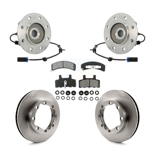 [Avant] Kit d'ensemble roulement de roue et moyeu pour 1999-2000 GMC K2500 6 Lug Wheels KBB-105898 par Transit Auto