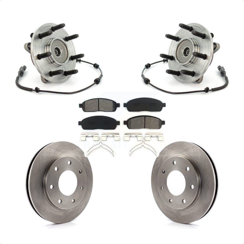[Avant] Kit d'ensemble roulement de roue et moyeu pour 2004 Ford F-150 4WD 7 Lug Wheels 11th Digit Of Vin Is C KBB-105909