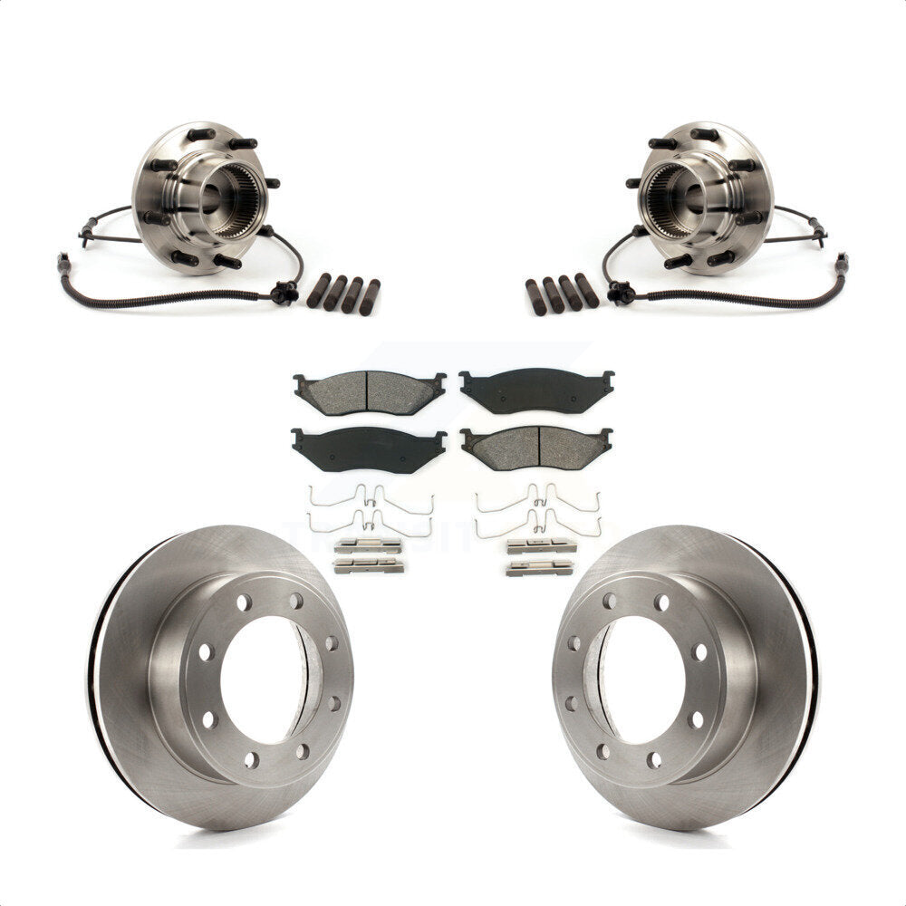 [Avant] Kit d'ensemble roulement de roue et moyeu pour 2000 Ford F-550 Super Duty 4 X avec 4-Wheel ABS Dual Rear Wheels KBB-105918