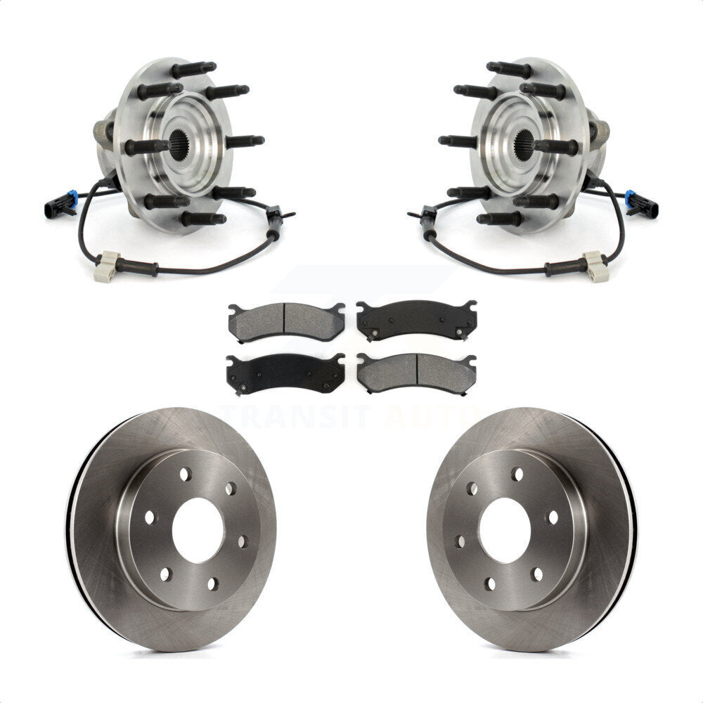 [Avant] Kit d'ensemble roulement de roue et moyeu pour Chevrolet Silverado 1500 GMC Sierra Classic 8 Lug Wheels KBB-105919