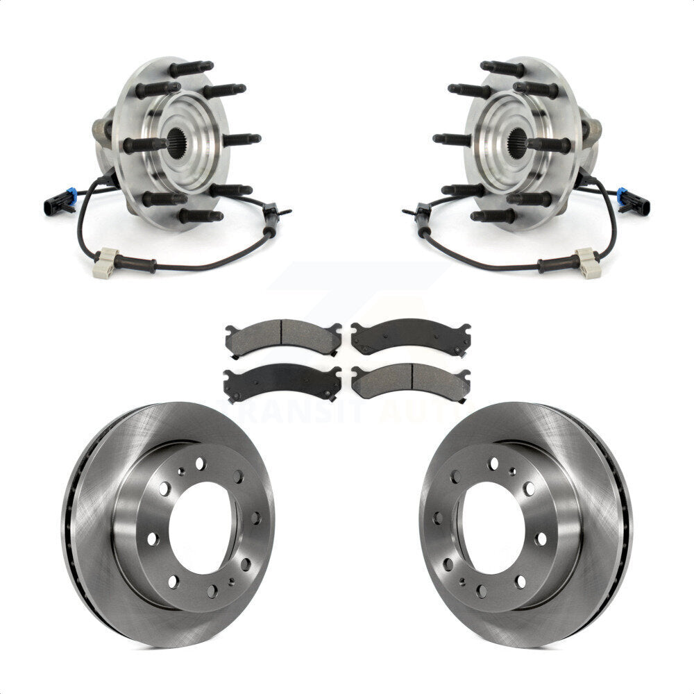 [Avant] Kit d'ensemble roulement de roue et moyeu pour Chevrolet Silverado 2500 HD GMC Sierra Hummer H2 Classic 1500 3500 Suburban Yukon XL Avalanche KBB-105920
