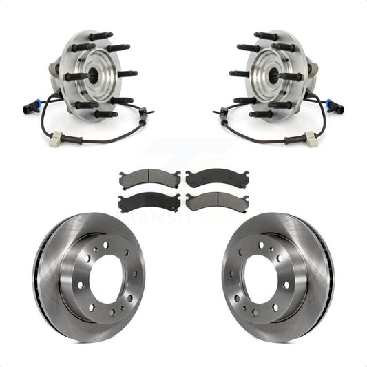 [Avant] Kit d'ensemble roulement de roue et moyeu pour Chevrolet Silverado 2500 HD GMC Sierra Hummer H2 Classic 1500 3500 Suburban Yukon XL Avalanche KBB-105920