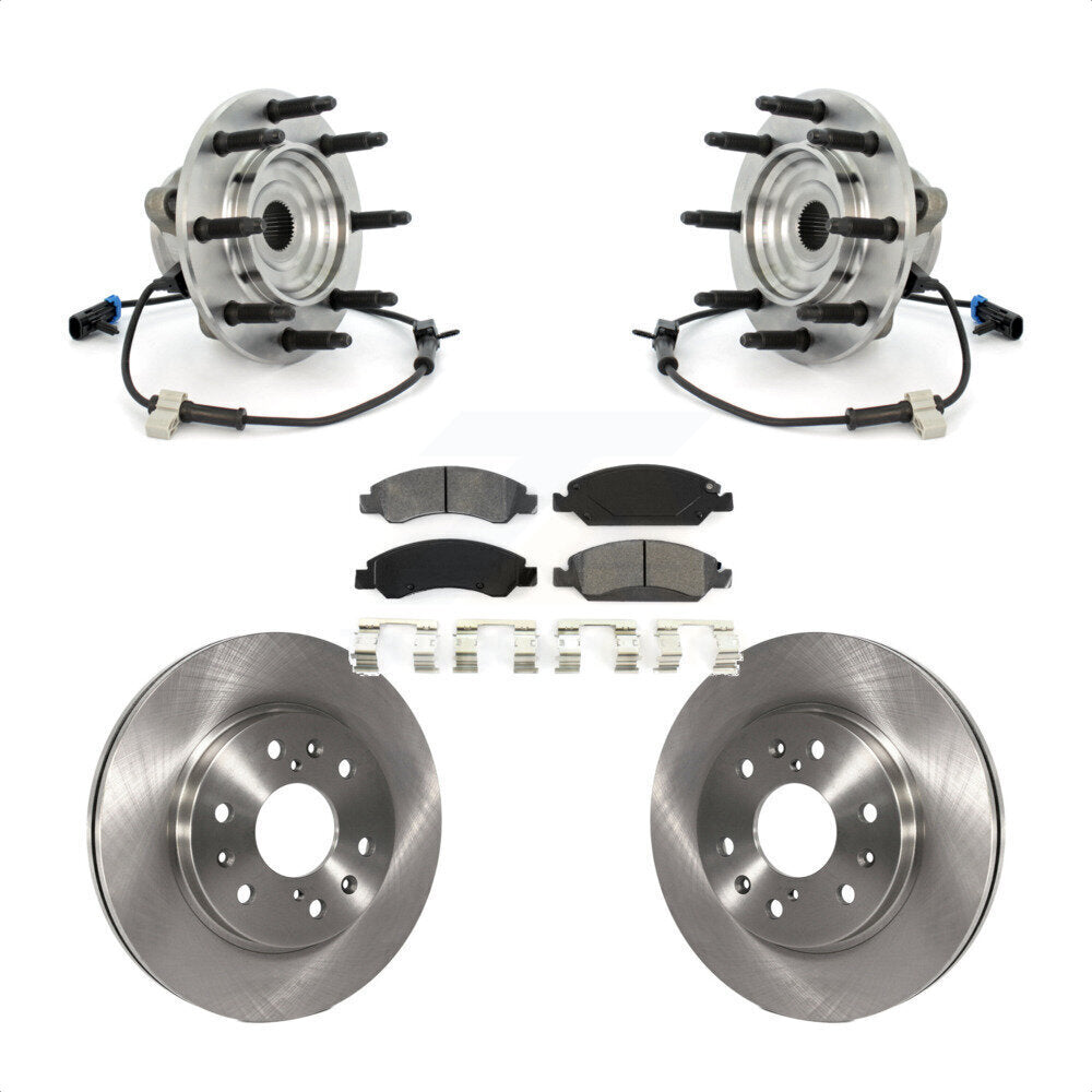 [Avant] Kit d'ensemble roulement de roue et moyeu pour Chevrolet Silverado 1500 GMC Sierra Classic 8 Lug Wheels KBB-105921