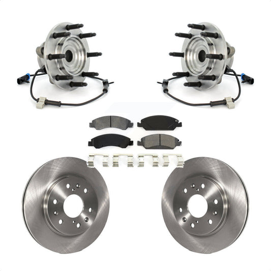 [Avant] Kit d'ensemble roulement de roue et moyeu pour Chevrolet Silverado 1500 GMC Sierra Classic 8 Lug Wheels KBB-105921