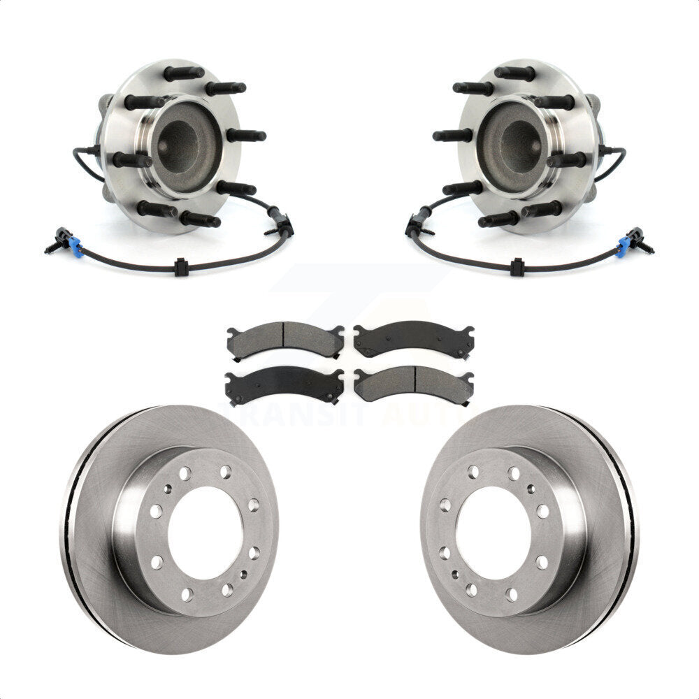 [Avant] Kit d'ensemble roulement de roue et moyeu pour 2009-2015 Chevrolet Express 4500 GMC Savana Under 9600 Lb GVW KBB-105924