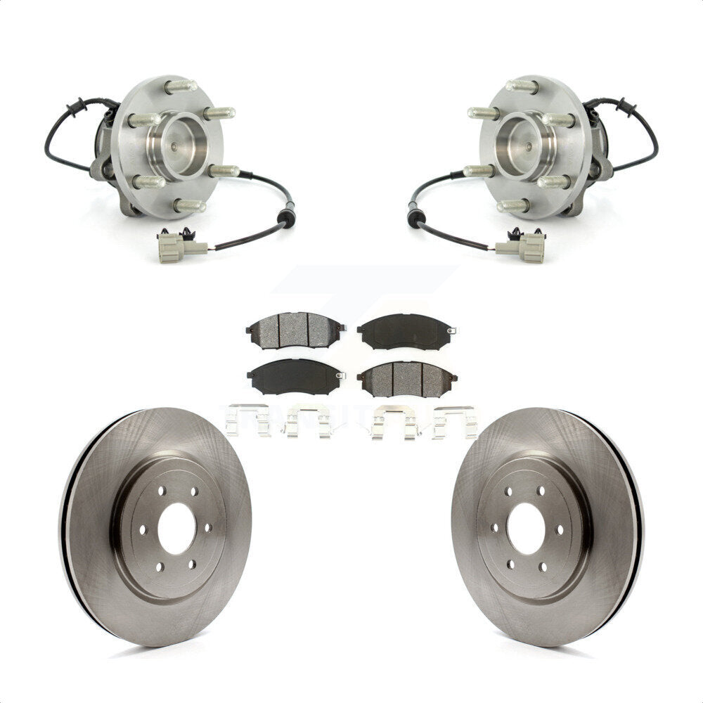 [Avant] Kit d'ensemble roulement de roue et moyeu pour 2008-2012 Nissan Pathfinder RWD avec 5.6L KBB-105931 par Transit Auto