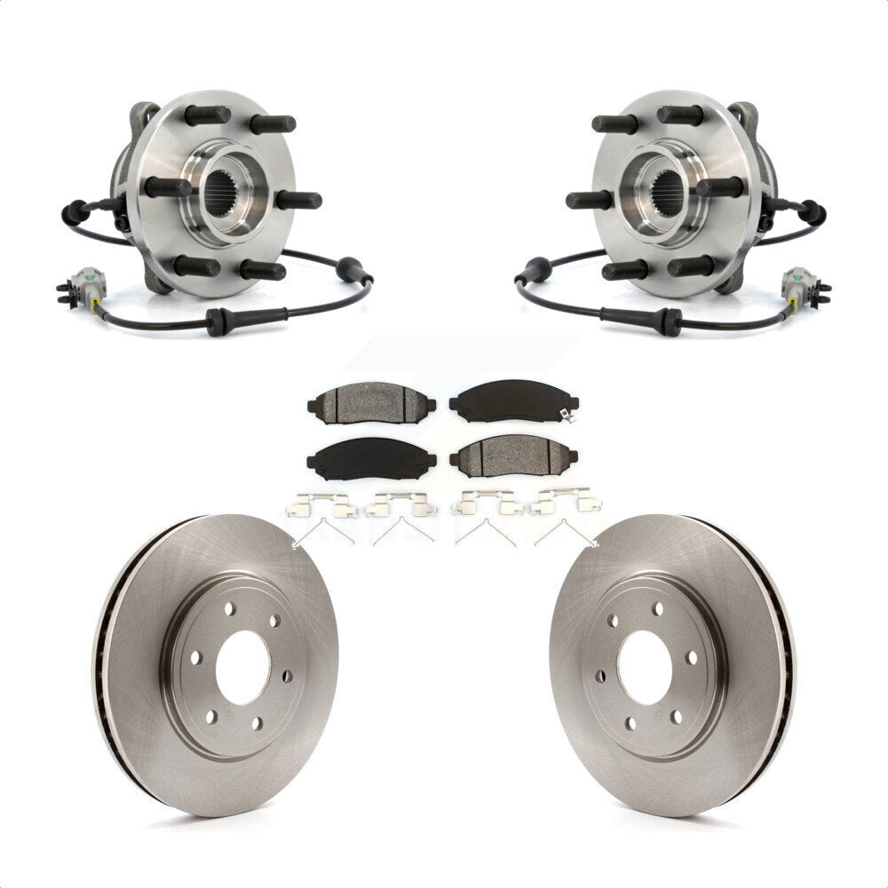 [Avant] Kit d'ensemble roulement de roue et moyeu pour Nissan Frontier 4WD avec 2.5L KBB-105932 par Transit Auto