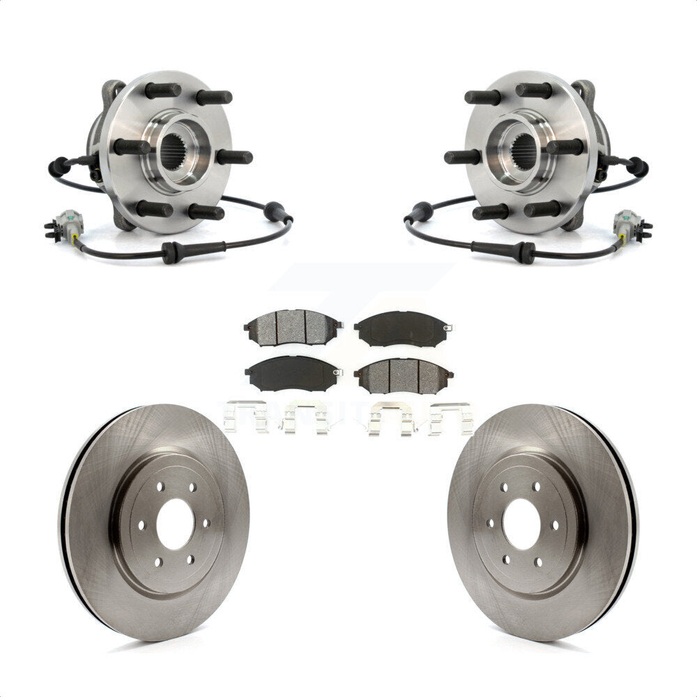 [Avant] Kit d'ensemble roulement de roue et moyeu pour 2008-2012 Nissan Pathfinder 4WD avec 5.6L KBB-105934 par Transit Auto