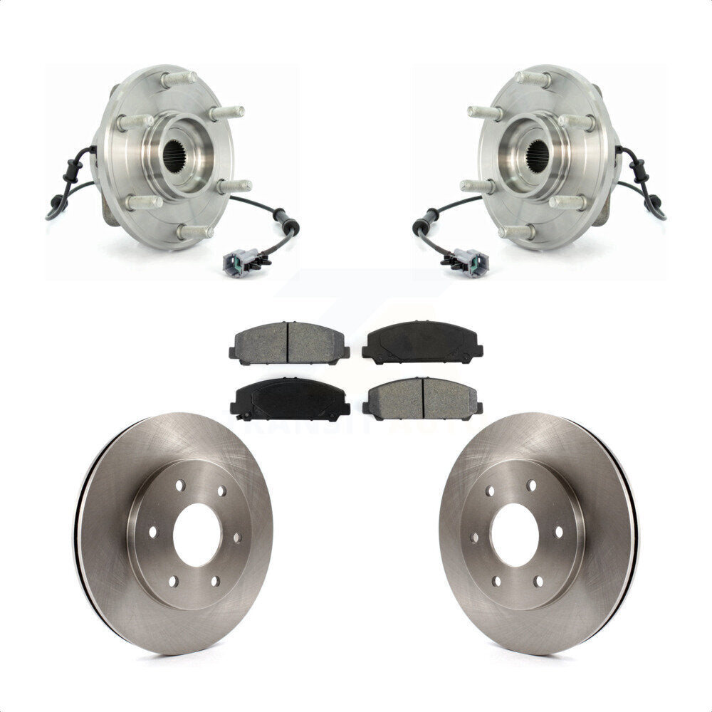 [Avant] Kit d'ensemble roulement de roue et moyeu pour 2007 INFINITI QX56 320mm Diameter Rotor To 03 07 KBB-105937