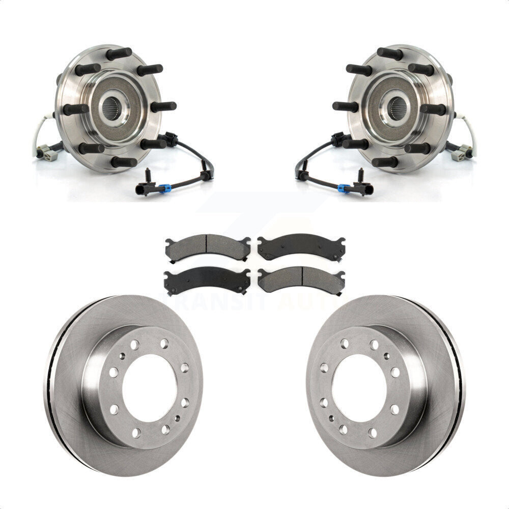 [Avant] Kit d'ensemble roulement de roue et moyeu pour Chevrolet Silverado 3500 GMC Sierra Classic 4WD KBB-105963