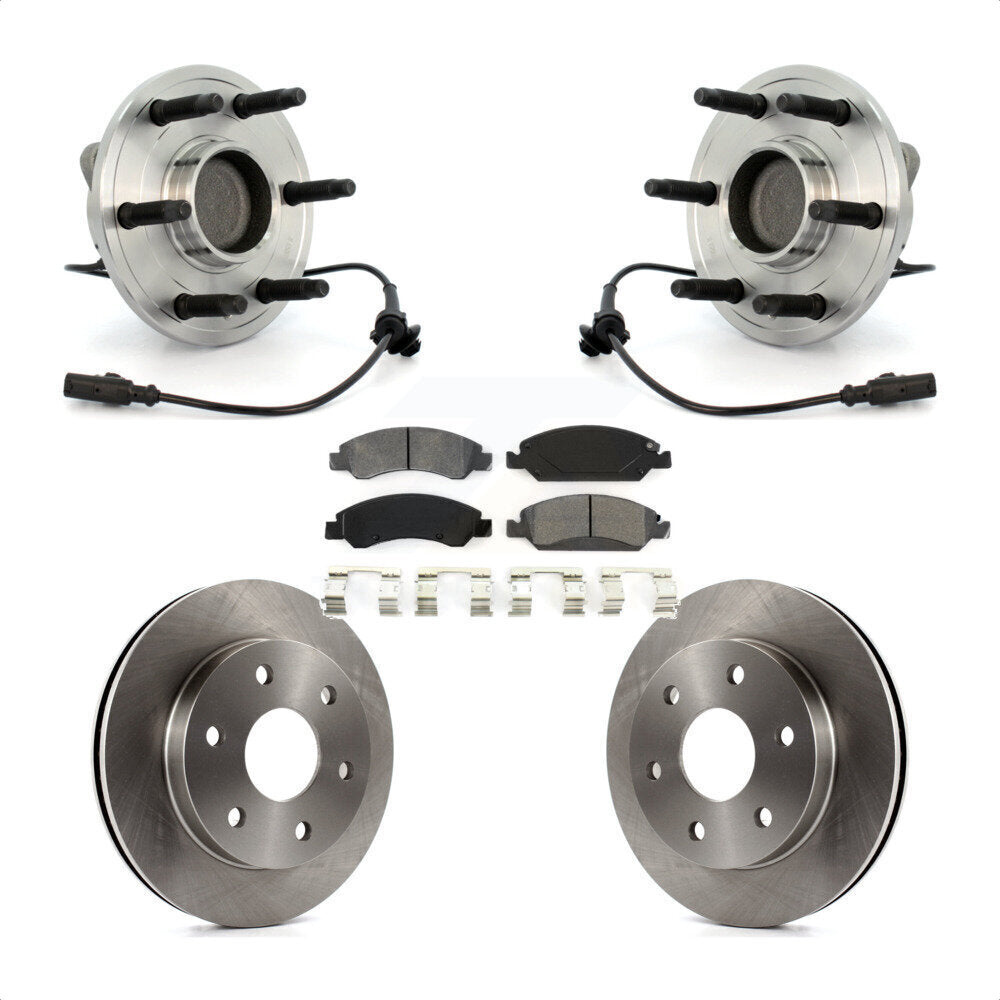 [Avant] Kit d'ensemble roulement de roue et moyeu pour 2007 GMC Sierra 1500 SLT SLE avec RWD rear brakes KBB-105976