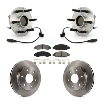 [Avant] Kit d'ensemble roulement de roue et moyeu pour 2007 GMC Sierra 1500 SLT SLE avec RWD rear brakes KBB-105976