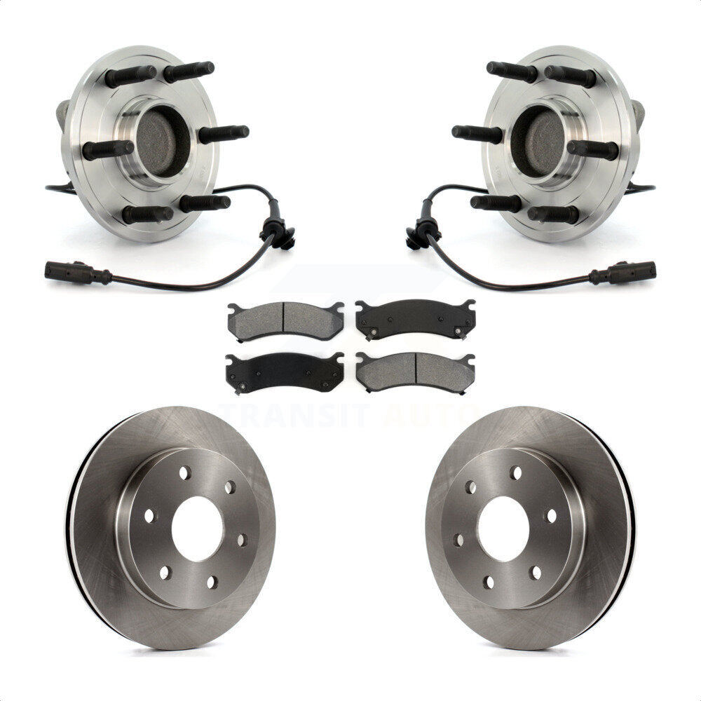 [Avant] Kit d'ensemble roulement de roue et moyeu pour 2007 Chevrolet Silverado 1500 LT LTZ avec RWD rear brakes KBB-105977