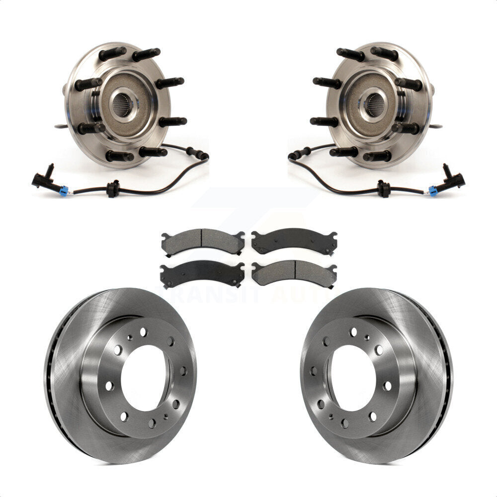 [Avant] Kit d'ensemble roulement de roue et moyeu pour Chevrolet Silverado 2500 HD GMC Sierra Suburban Hummer H2 Yukon XL KBB-105981
