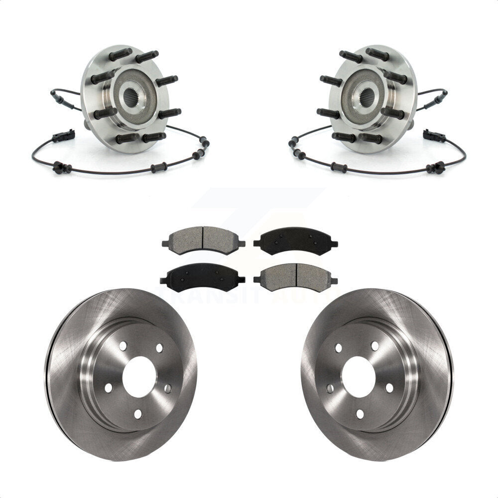 [Avant] Kit d'ensemble roulement de roue et moyeu pour 2007-2008 Dodge Ram 1500 Standard Cab Pickup Crew 8 Lug Wheels KBB-105982