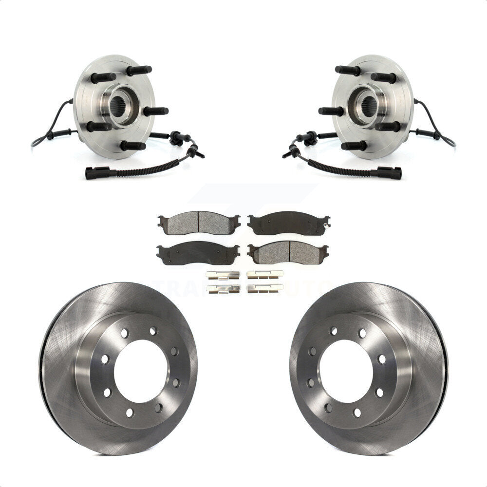 [Avant] Kit d'ensemble roulement de roue et moyeu pour 2007-2008 Dodge Ram 1500 Extended Crew Cab Pickup avec 4-Wheel ABS 5 Lug Wheels KBB-105985