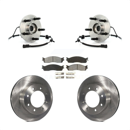 [Avant] Kit d'ensemble roulement de roue et moyeu pour 2007-2008 Dodge Ram 1500 Extended Crew Cab Pickup avec 4-Wheel ABS 5 Lug Wheels KBB-105985