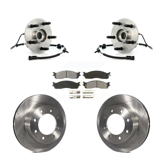 [Avant] Kit d'ensemble roulement de roue et moyeu pour 2007-2008 Dodge Ram 1500 Extended Crew Cab Pickup avec 4-Wheel ABS 5 Lug Wheels KBB-105985