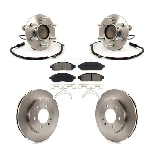 [Avant] Kit d'ensemble roulement de roue et moyeu pour 2009 Ford F-150 RWD 6 Lug Wheels KBB-105988