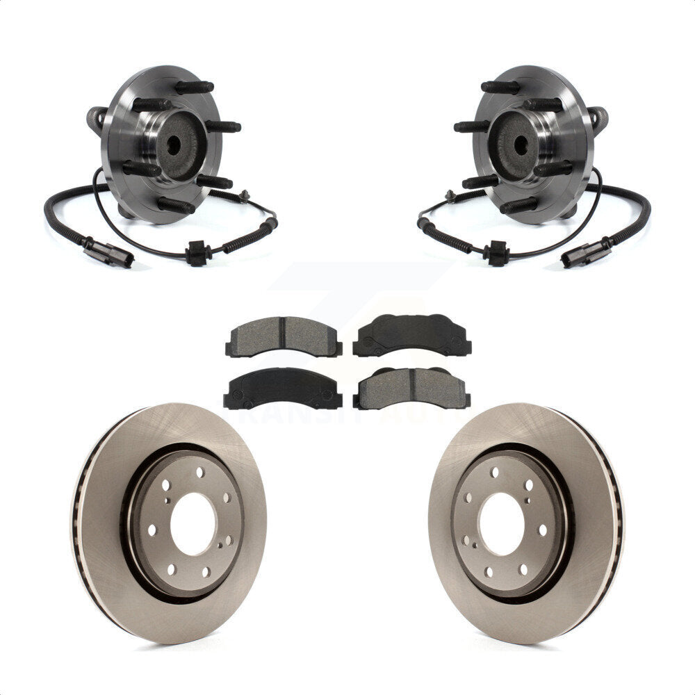 [Avant] Kit d'ensemble roulement de roue et moyeu pour 2011-2014 Ford F-150 RWD 7 Lug Wheels KBB-106013