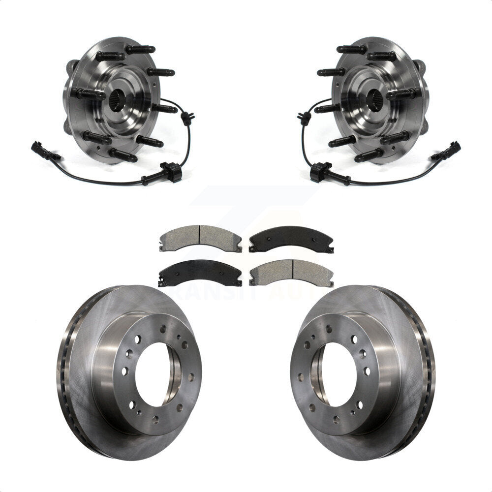[Avant] Kit d'ensemble roulement de roue et moyeu pour Chevrolet Silverado 2500 HD GMC Sierra 3500 4WD KBB-106014