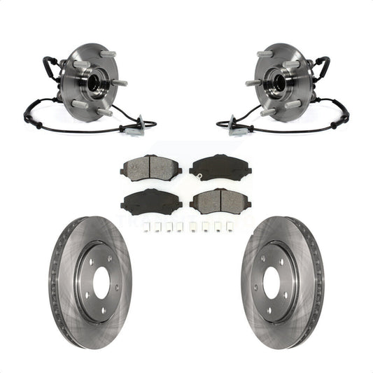 [Avant] Kit d'ensemble roulement de roue et moyeu pour Dodge Grand Caravan Chrysler Town & Country Ram C/V Volkswagen Routan Single Piston Caliper KBB-106016