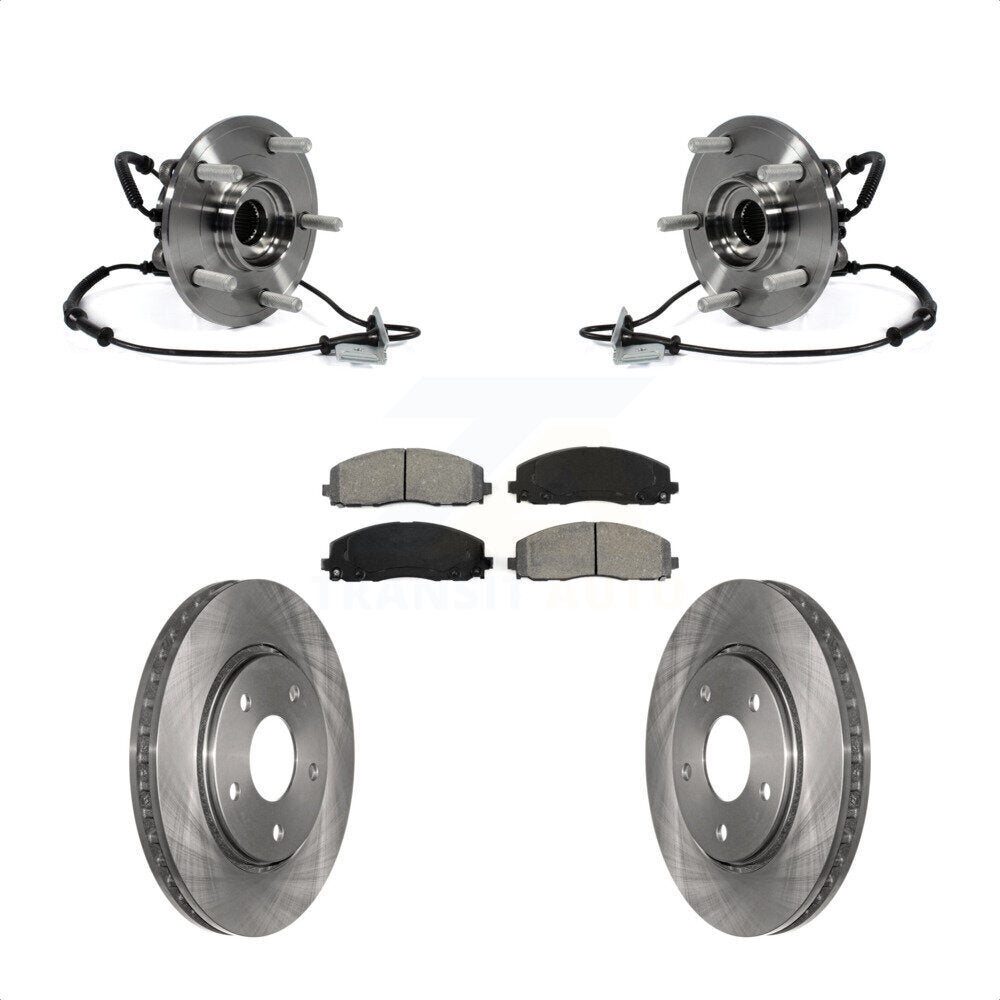 [Avant] Kit d'ensemble roulement de roue et moyeu pour 2017-2018 Dodge Grand Caravan Single Piston Caliper KBB-106017