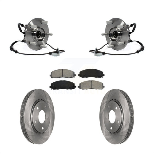 [Avant] Kit d'ensemble roulement de roue et moyeu pour 2017-2018 Dodge Grand Caravan Single Piston Caliper KBB-106017