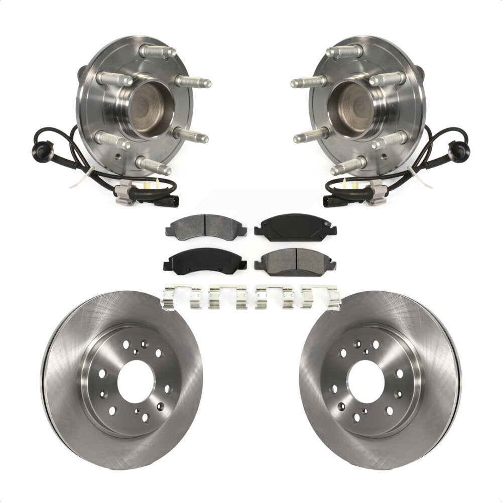 [Avant] Kit d'ensemble roulement de roue et moyeu pour Chevrolet Silverado 1500 GMC Sierra Tahoe Suburban Yukon Cadillac XL Escalade ESV LD RWD KBB-106024