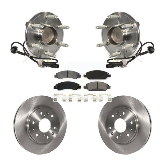 [Avant] Kit d'ensemble roulement de roue et moyeu pour Chevrolet Silverado 1500 GMC Sierra Tahoe Suburban Yukon Cadillac XL Escalade ESV LD RWD KBB-106024